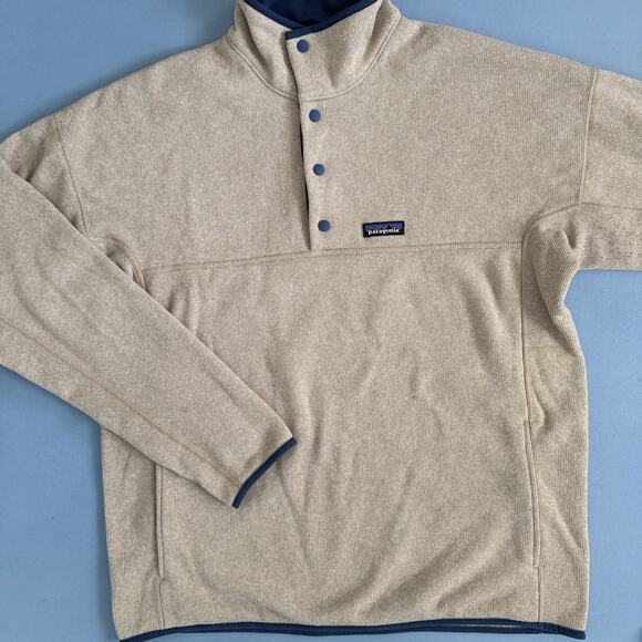 Patagonia Lightweight Better Sweater Marsupial El Cap Khaki Pullover - Picture 1 of 5